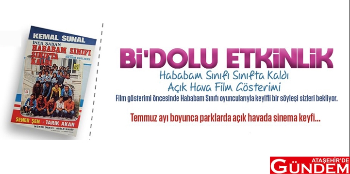 “HABABAM” ATAŞEHİR’İN PARKLARINDA “HABABAM” ATAŞEHİR’İN PARKLARINDA